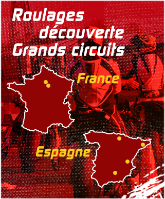 Roulages découverte grands circuits 2026