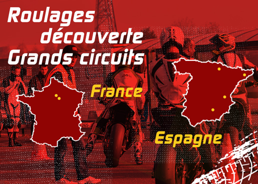 Roulages Découverte grands circuits avec le Carole moto club
