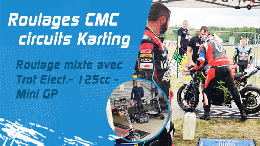 En compétition avec le Carole Moto Club